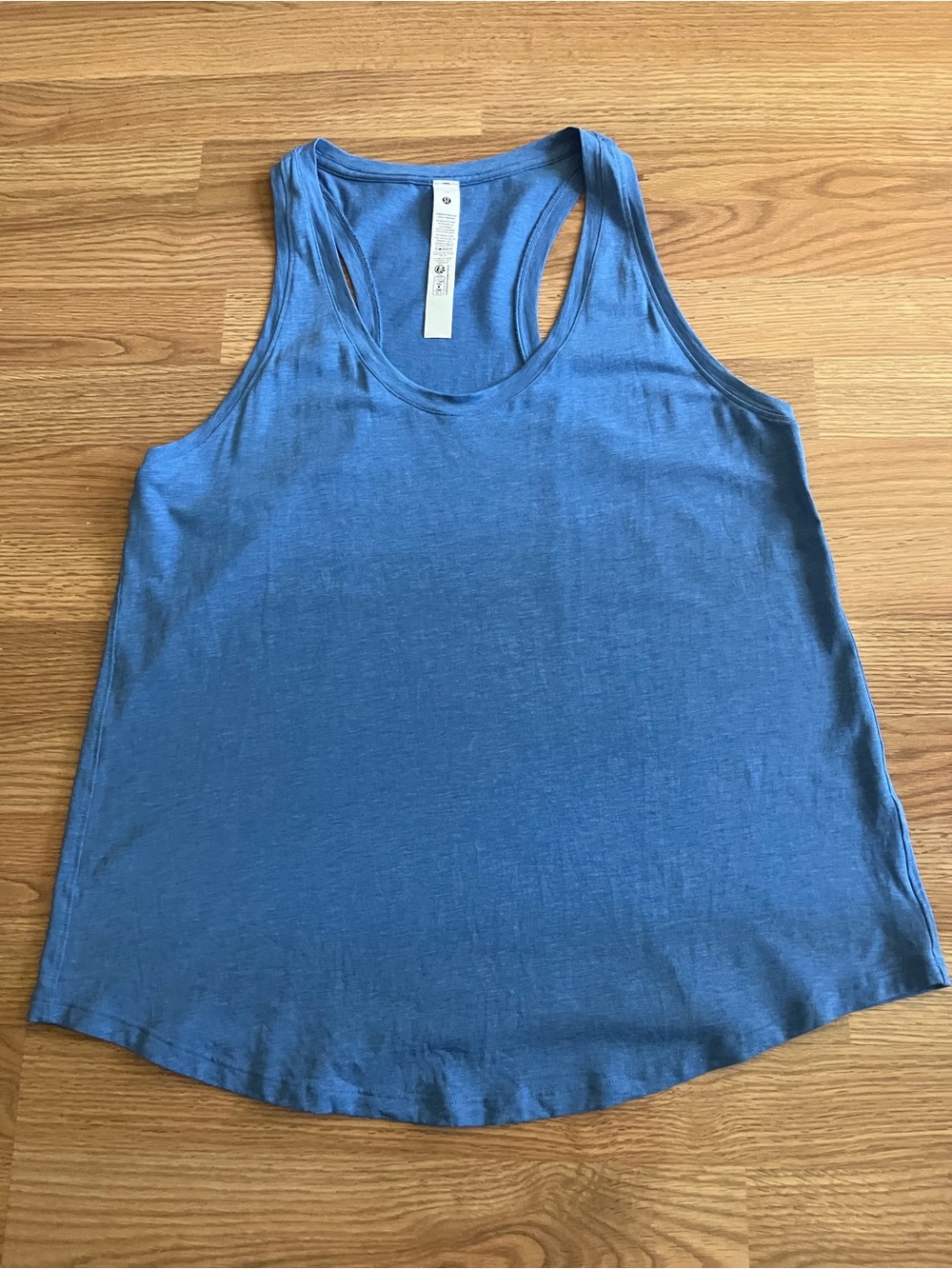 lululemon athletica Blue Tank Top